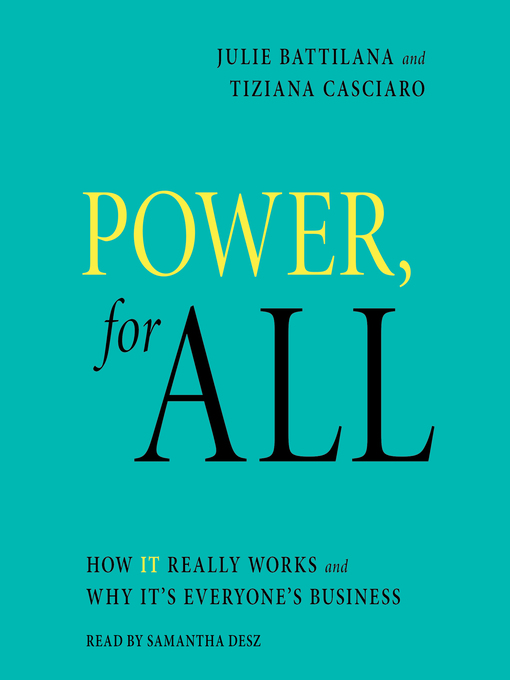 Title details for Power, for All by Julie Battilana - Available